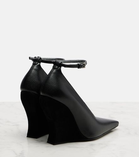 Alaïa Escarpins compensés 110 en cuir - Alaia - Modalova