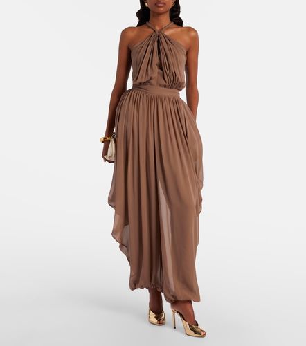 Elie Saab Pantalon en soie drapé - Elie Saab - Modalova