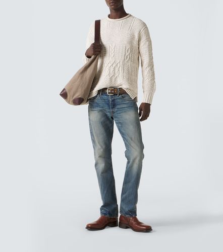 RRL Pull en coton, lin et soie - RRL - Modalova