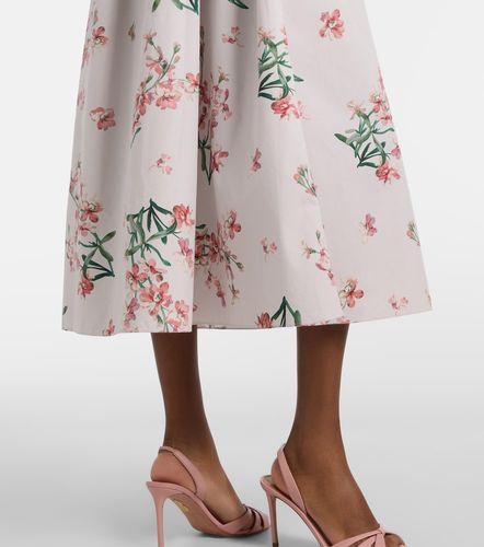 Robe chemise en coton à fleurs - Erdem - Modalova