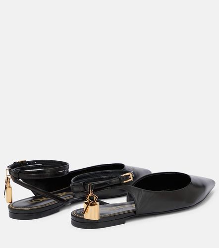 Tom Ford Ballerines Padlock en cuir - Tom Ford - Modalova