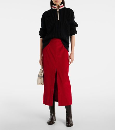 Jupe midi en coton - Brunello Cucinelli - Modalova