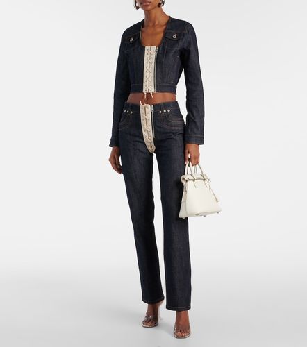 Veste raccourcie en jean - Jean Paul Gaultier - Modalova