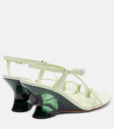Mules Bulle 105 en cuir verni - Dries Van Noten - Modalova