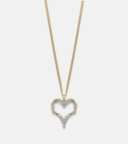 Collier Golden Strada en or blanc et jaune 18 ct et diamants - Yeprem - Modalova