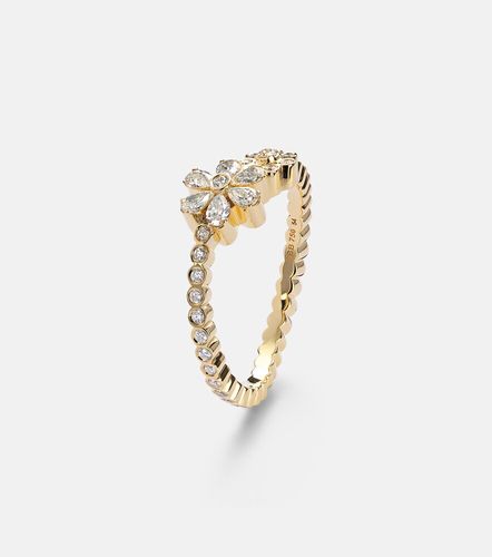Bague Cosmos Fleur en or 18 ct et diamants - Sophie Bille Brahe - Modalova