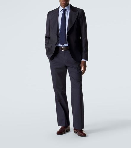 Chemise rayée en popeline de coton - Canali - Modalova