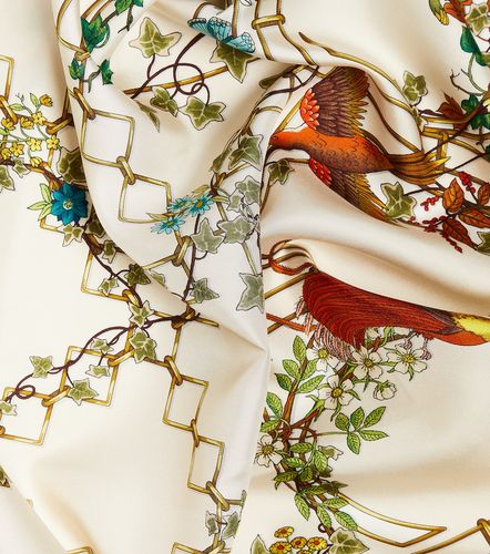 Gucci Foulard imprimé en soie - Gucci - Modalova