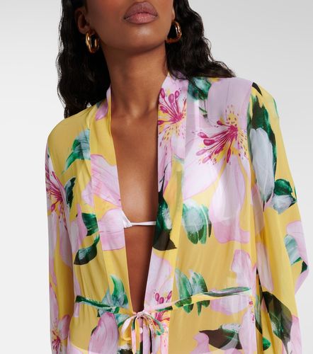 Cafetan Betty à motif floral - Alexandra Miro - Modalova