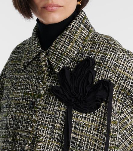 Erdem Veste en tweed à fleurs - Erdem - Modalova