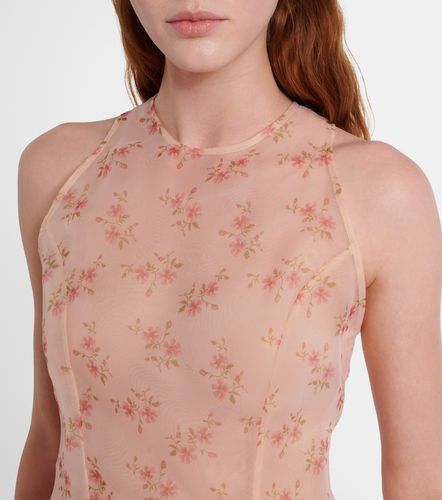 Simone Rocha Robe midi à fleurs - Simone Rocha - Modalova