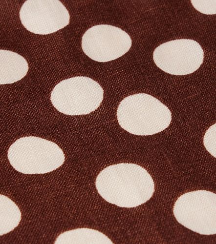 Foulard Simona en lin à pois - Faithfull - Modalova