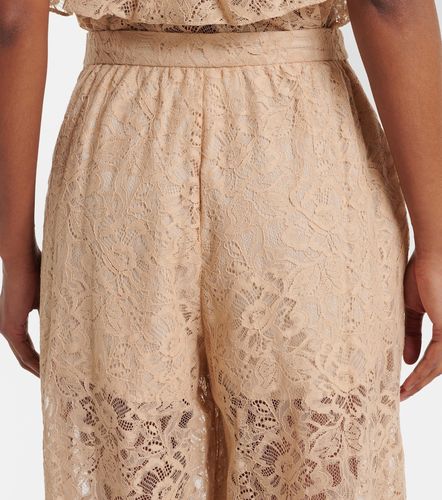 Pantalon ballon en dentelle - Adriana Degreas - Modalova