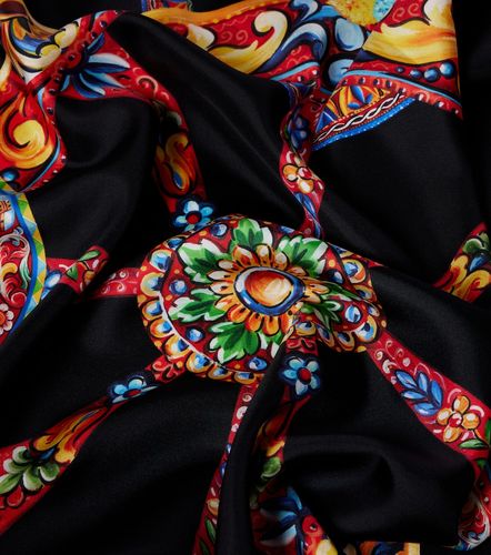 Foulard Carretto en soie - Dolce&Gabbana - Modalova