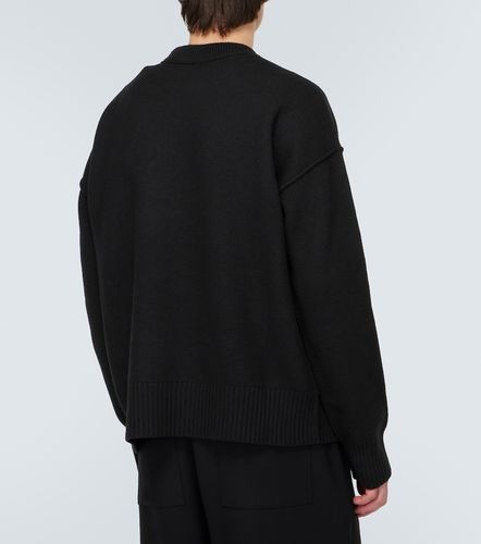 Pull Ami De Cœur en laine vierge - Ami Paris - Modalova