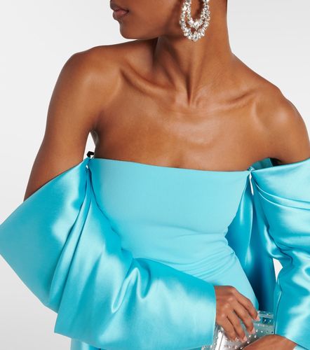 Robe Kyla en crêpe à cape - Solace London - Modalova