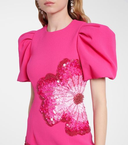 Robe midi Layana à manches ballon et ornements - Rebecca Vallance - Modalova
