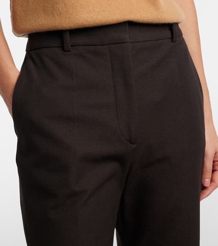 Pantalon évasé Tafira en gabardine à taille haute - Joseph - Modalova