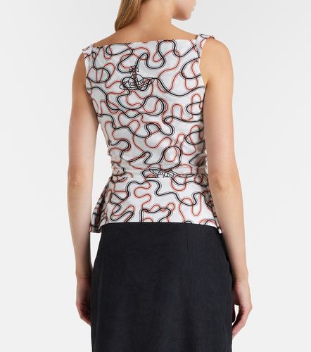 Top Monday en coton à imprimé - Vivienne Westwood - Modalova
