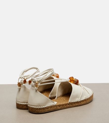 Espadrilles Lemi en cuir à ornements - Jimmy Choo - Modalova