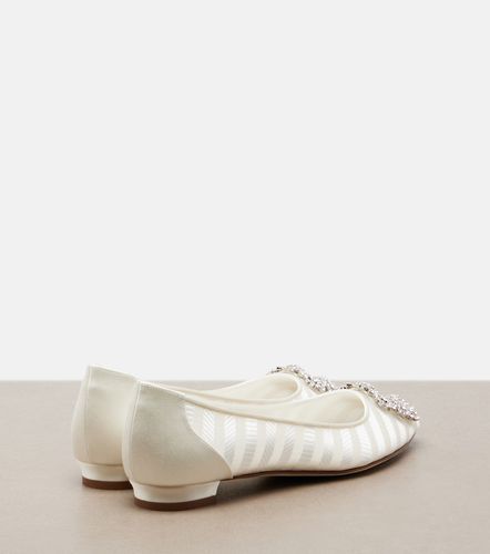 Ballerines Hangisi à ornements - Manolo Blahnik - Modalova