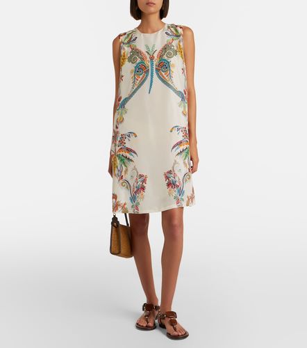 Etro Robe en soie à imprimé - Etro - Modalova