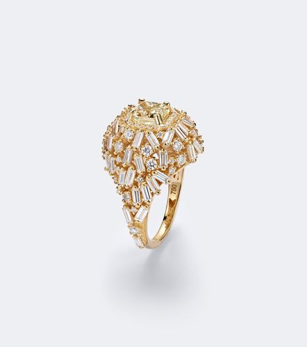 Bague en or 18 ct et diamants - Suzanne Kalan - Modalova