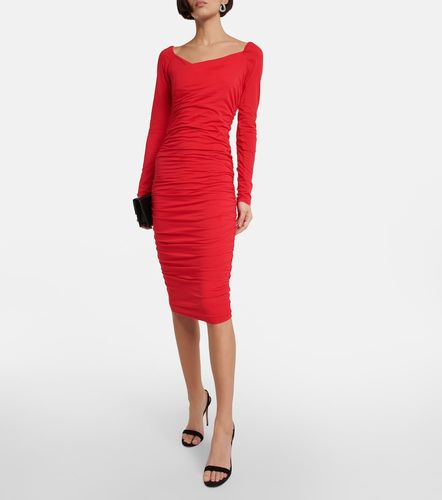 Robe midi Gauzy Whisper en coton mélangé - Velvet - Modalova