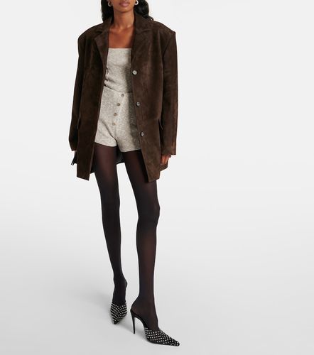 Short en maille de lin et coton - Magda Butrym - Modalova
