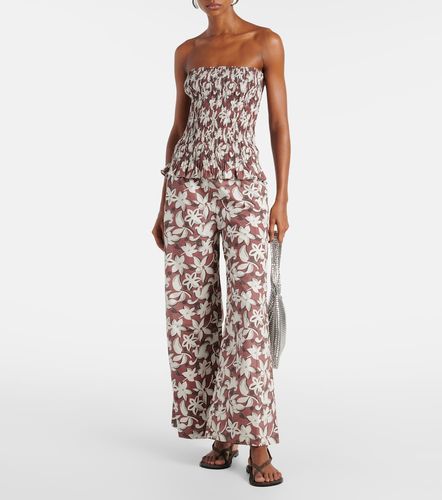 Pantalon ample Freja en coton à fleurs - Faithfull - Modalova