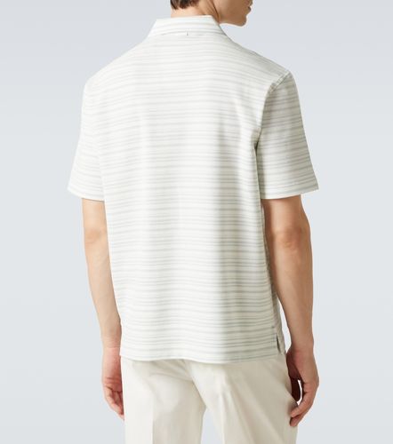Zegna Polo rayé en coton - Zegna - Modalova