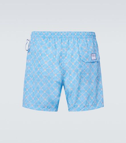 Short de bain Madeira imprimé - Fedeli - Modalova