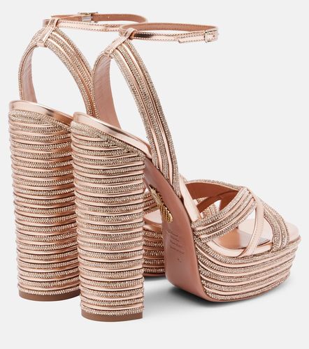 Sandales Sundance Sparkle 140 à plateau - Aquazzura - Modalova