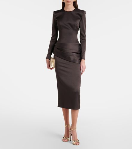 Robe de cocktail en crêpe de satin - Alex Perry - Modalova