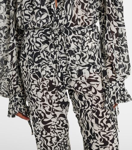 Pantalon droit imprimé - Dries Van Noten - Modalova