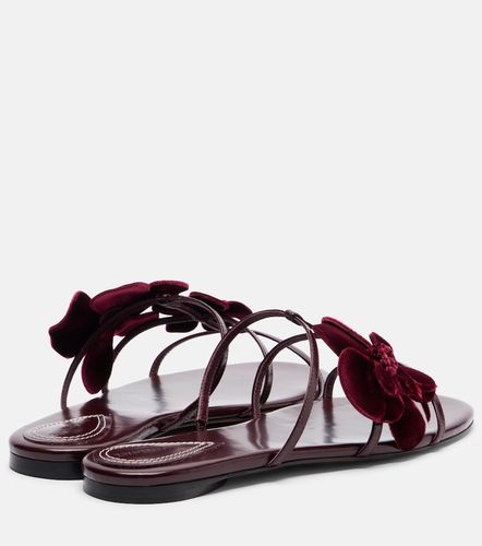 Zimmermann Sandales en cuir Orchid - Zimmermann - Modalova