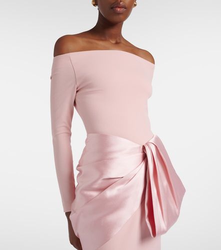 Robe midi Rhianne à encolure bardot - Solace London - Modalova