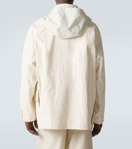 Veste imperméable à capuche en lin mélangé - Lemaire - Modalova