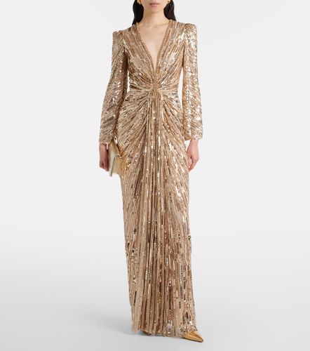 Robe longue Darcy à ornements - Jenny Packham - Modalova