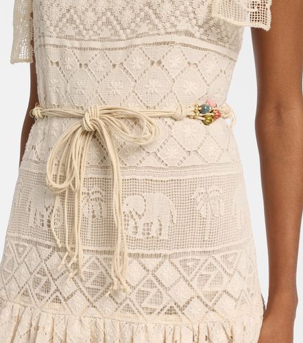 Robe midi Indra en dentelle de coton - Zimmermann - Modalova