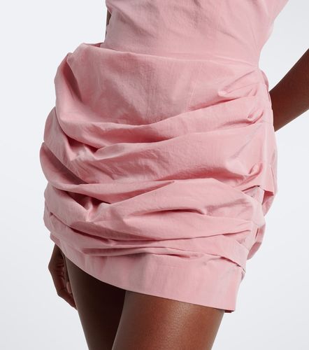 Robe midi en coton et soie - Magda Butrym - Modalova
