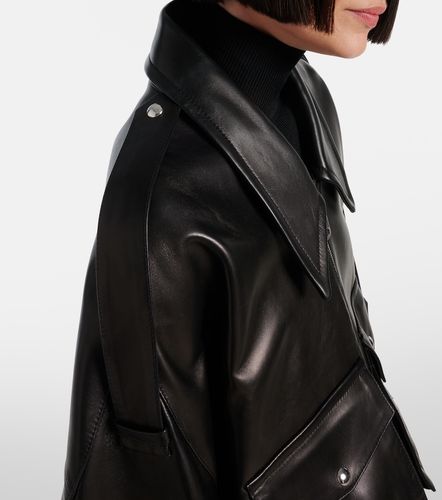 Khaite Veste Owey oversize en cuir - Khaite - Modalova
