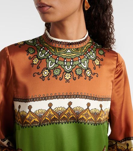 Alémais Robe longue Contina en soie - Alemais - Modalova