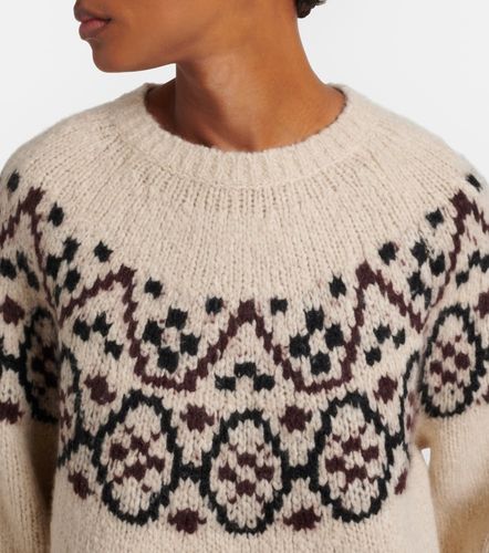 Pull Chrissy en jacquard de cachemire et soie - Nili Lotan - Modalova