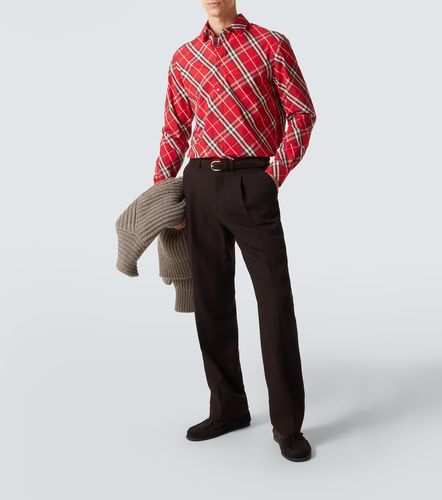Chemise en coton à carreaux - Burberry - Modalova