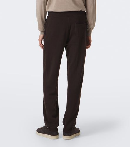 Pantalon en laine et cachemire - Allude - Modalova