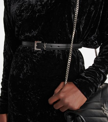Ceinture Cassandre 20 en cuir - Saint Laurent - Modalova
