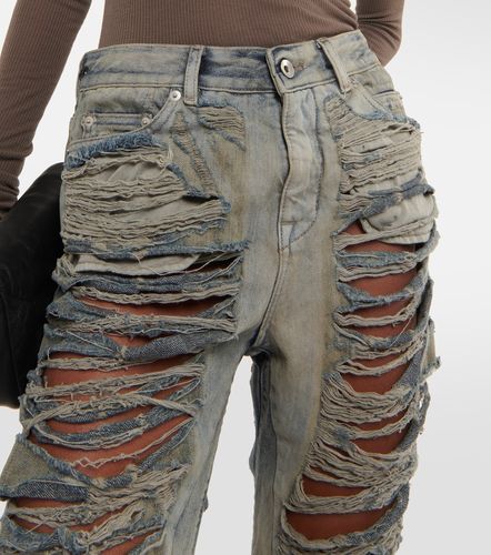 Jean DRKSHDW à taille basse - Rick Owens - Modalova