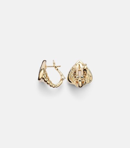 Boucles d'oreilles Trisola en or 18 ct et diamants - Marina B - Modalova