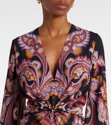 Etro Robe longue à motif cachemire - Etro - Modalova